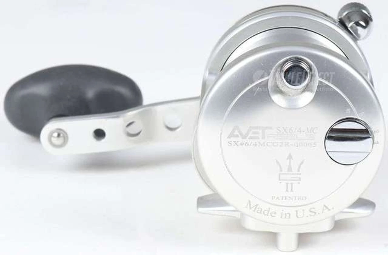 Avet SX G2 6/4 MC 2-Speed Reel Silver 2 Avet SX G2 6/4 MC 2-Speed Reel Silver - Image 2