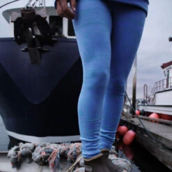 Grundens Maris Fishing Leggings X - Salmon Sisters Print -Fishing Gear Sale grundens maris leggings x salmon sisters print sky blue 66840.1651206515