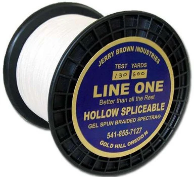Jerry Brown Line One Hollow Core Spectra Braided Line 2500yds 1 Jerry Brown Line One Hollow Core Spectra Braided Line 2500yds