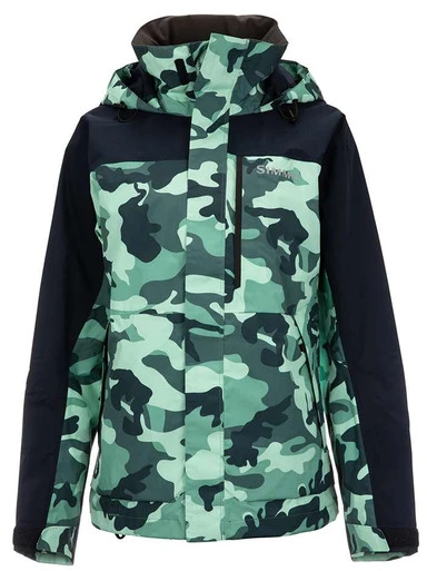 Simms Womens Challenger Jacket - Woodland Camo Avalon - Medium 1 Simms Womens Challenger Jacket - Woodland Camo Avalon - Medium