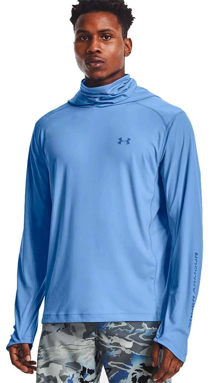 Under Armour Iso-Chill Shorebreak Ninja Hoodie - Carolina Blue - M 1 Under Armour Iso-Chill Shorebreak Ninja Hoodie - Carolina Blue - M